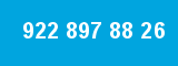 922 897 88 26 922 897 88 26